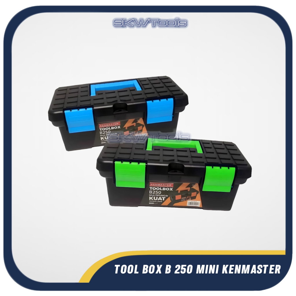 Jual Kenmaster Tool Box Mini B-250 Toolbox Kecil Obeng Kotak Perkakas ...