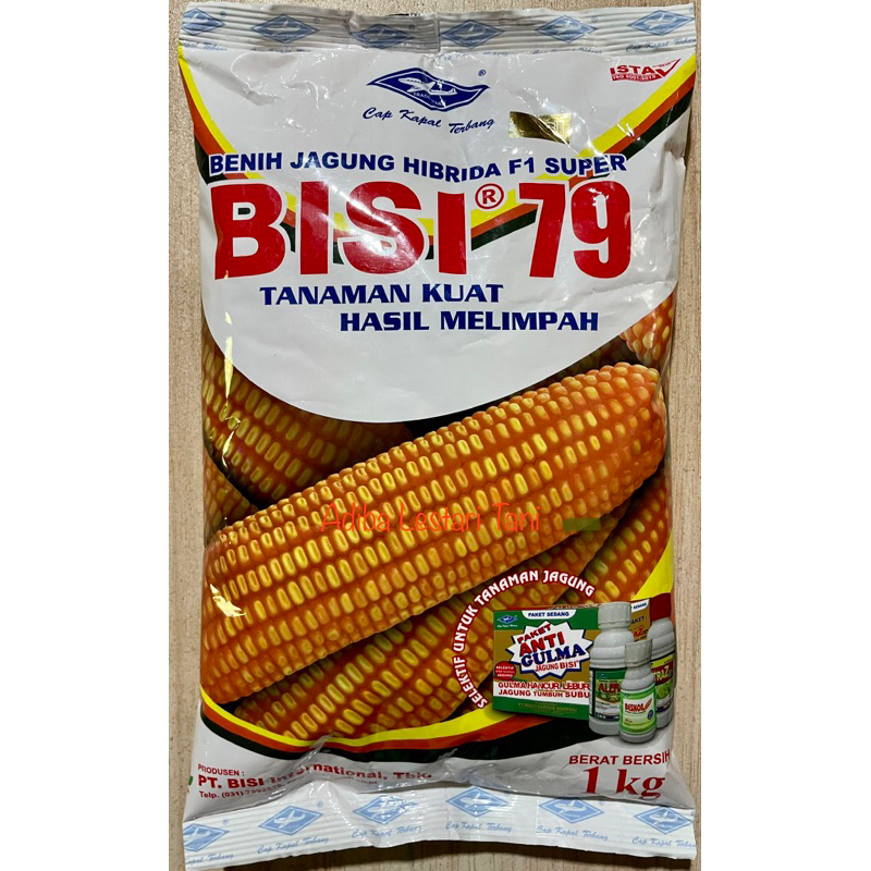 Jual Benih Jagung Bisi 79 1KG - Jagung Hibrida Original Cap Kapal ...