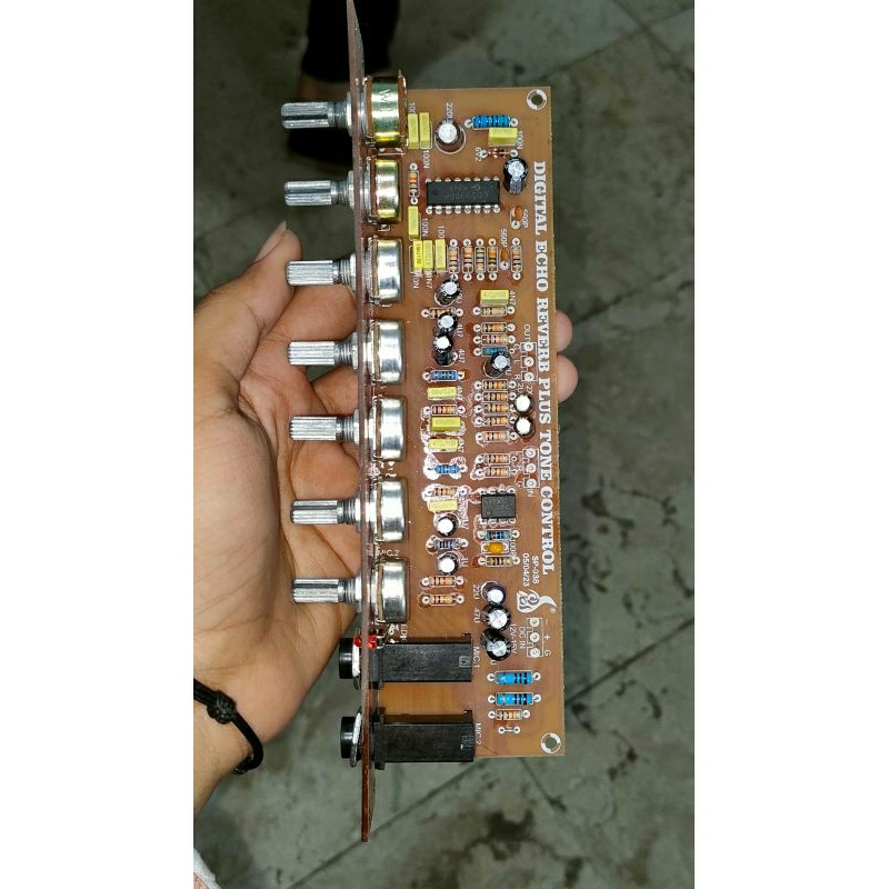 Jual Kit Digital Echo Reverb Plus Tone Control SP038 Shopee Indonesia
