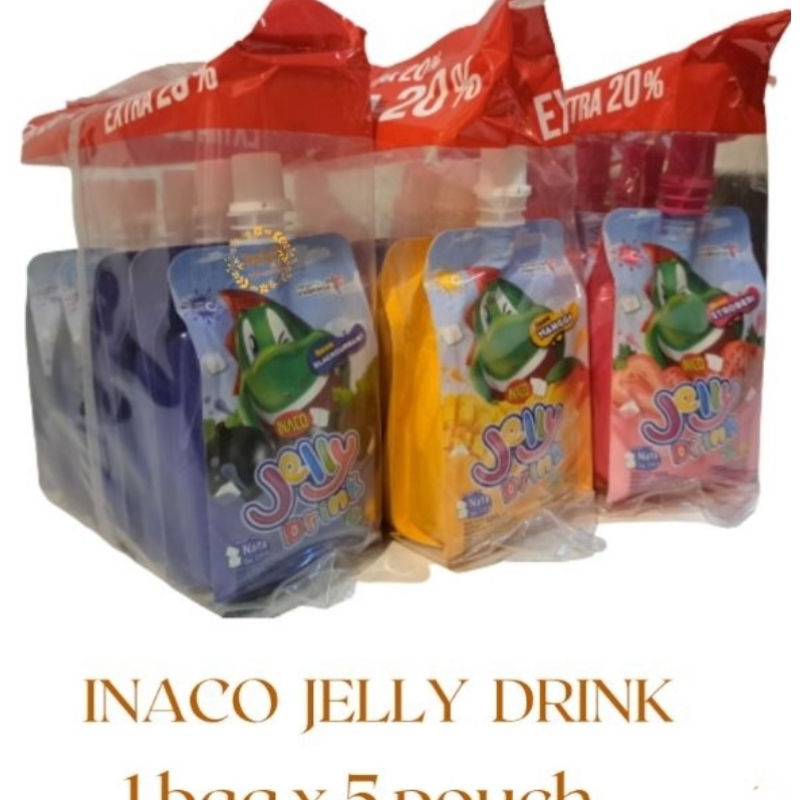 Jual Inaco Jelly Drink 1 Bag isi 5 Pouch | Shopee Indonesia