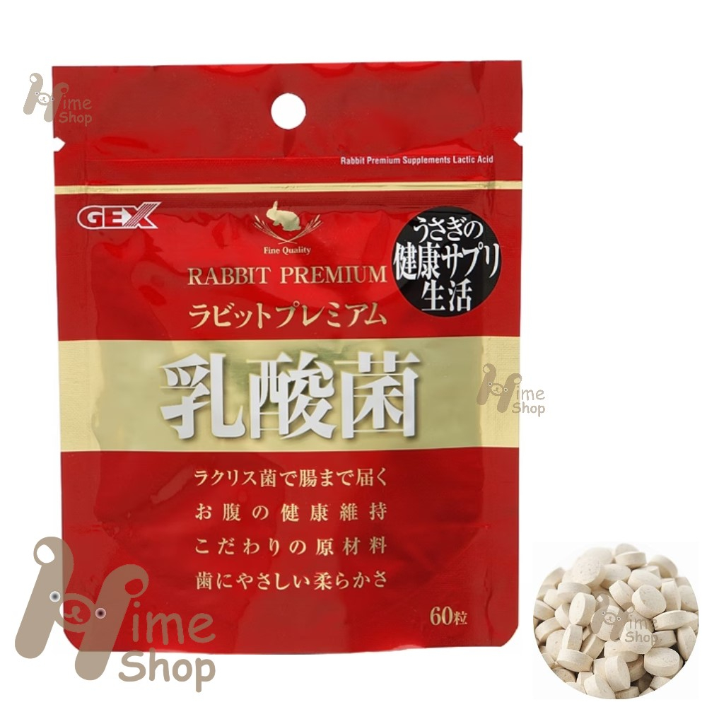 Jual GEX Rabbit Premium Lactic Acid Bacteria 60 Tablets for All Ages ...