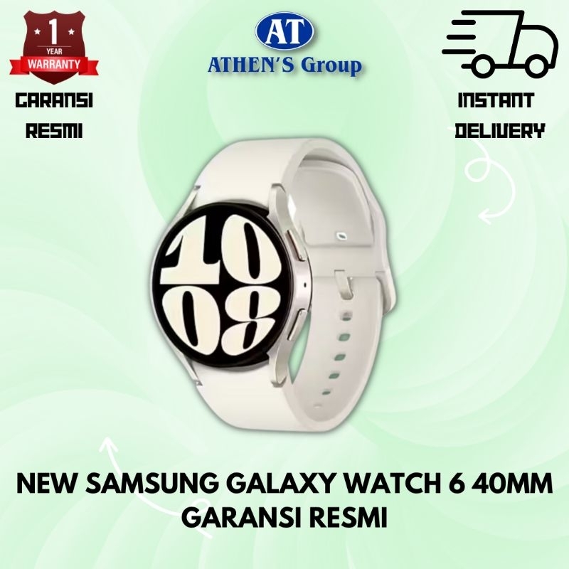 Jual NEW SAMSUNG GALAXY WATCH 6 40MM GARANSI RESMI | Shopee Indonesia