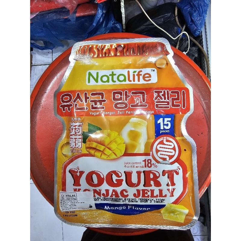 Jual Natalife Yogurt Konjac Jelly (Anggur,Apel,Yakult & Mangga) Shopee Indonesia