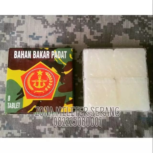 Jual PARAVIN / LILIN/ BAHAN BAKAR PADAT ARMY | Shopee Indonesia