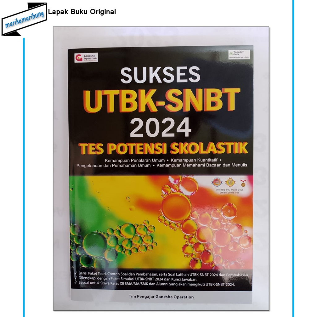 Jual Buku UTBK - SNBT 2024 Tes Potensi Skolastik | Shopee Indonesia