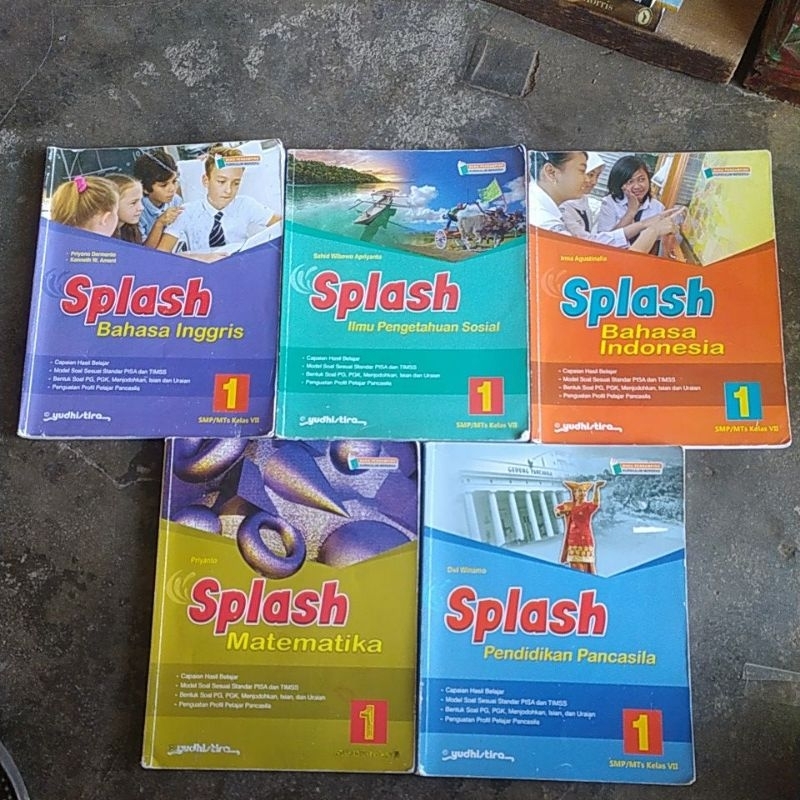 Jual Buku SPLASH UNTUK SMP KELAS 1 (KURIKULUM MERDEKA) ORIGINAL ...