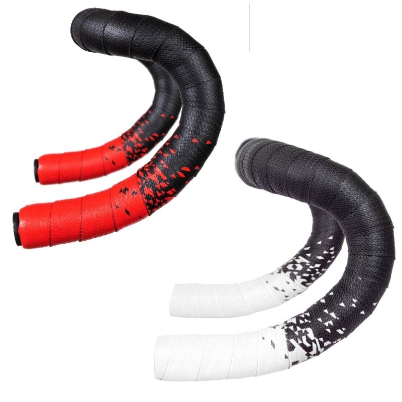 Jual BARTAPE BAR TAPE ROADBIKE ROAD BIKE STRUMMER DUAL TONE TRIANGLE