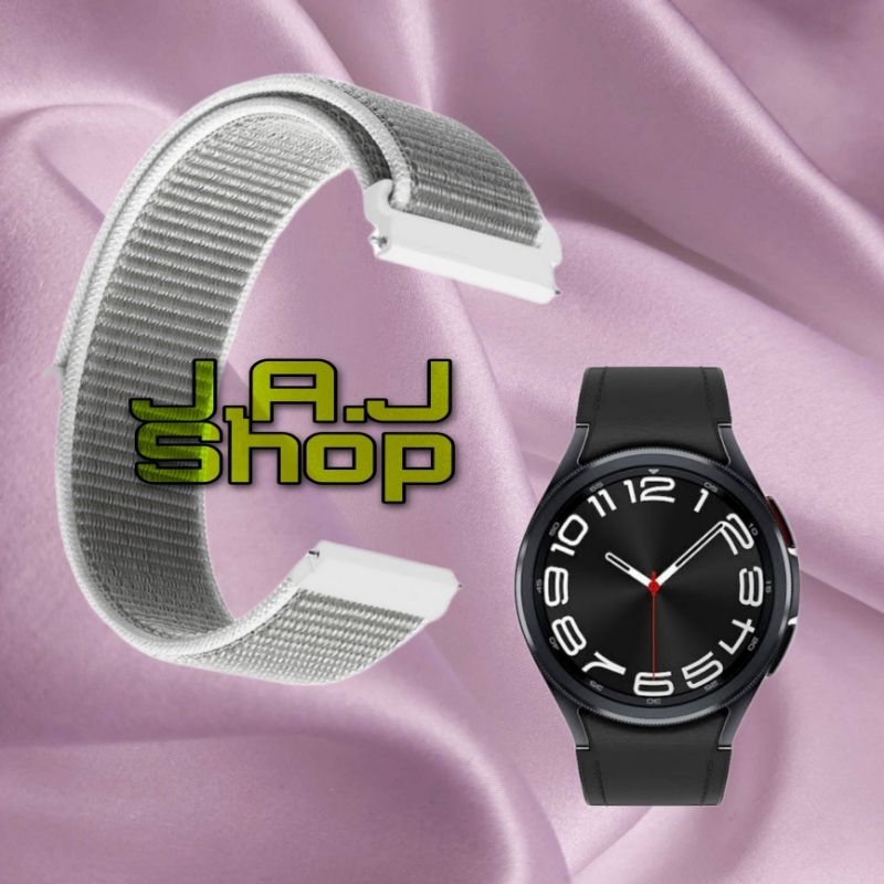 Jual Strap Nilon Nylon Velcro Lekat Tali Jam Samsung Galaxy Watch 6 Classic 47mm Gw Shopee 6420