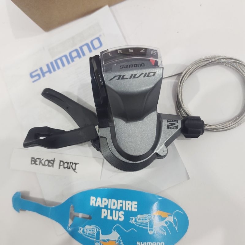 shifter shimano alivio 9 speed