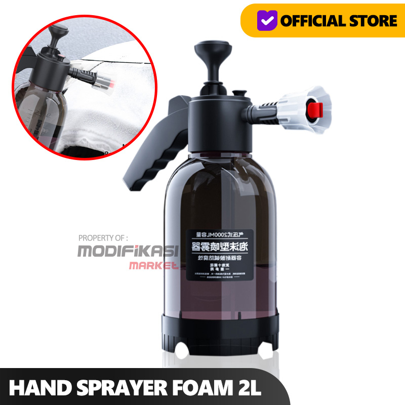Jual Hand Snow Foam Wash Sprayer 2L Alat Cuci Motor Mobil Sabun Spray