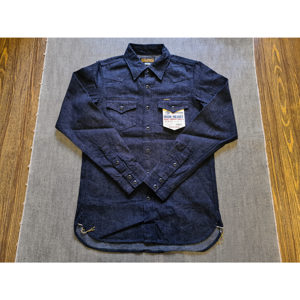 TMT REGULAR DENIM SHIRT INDIGO 眠い LIGHT M