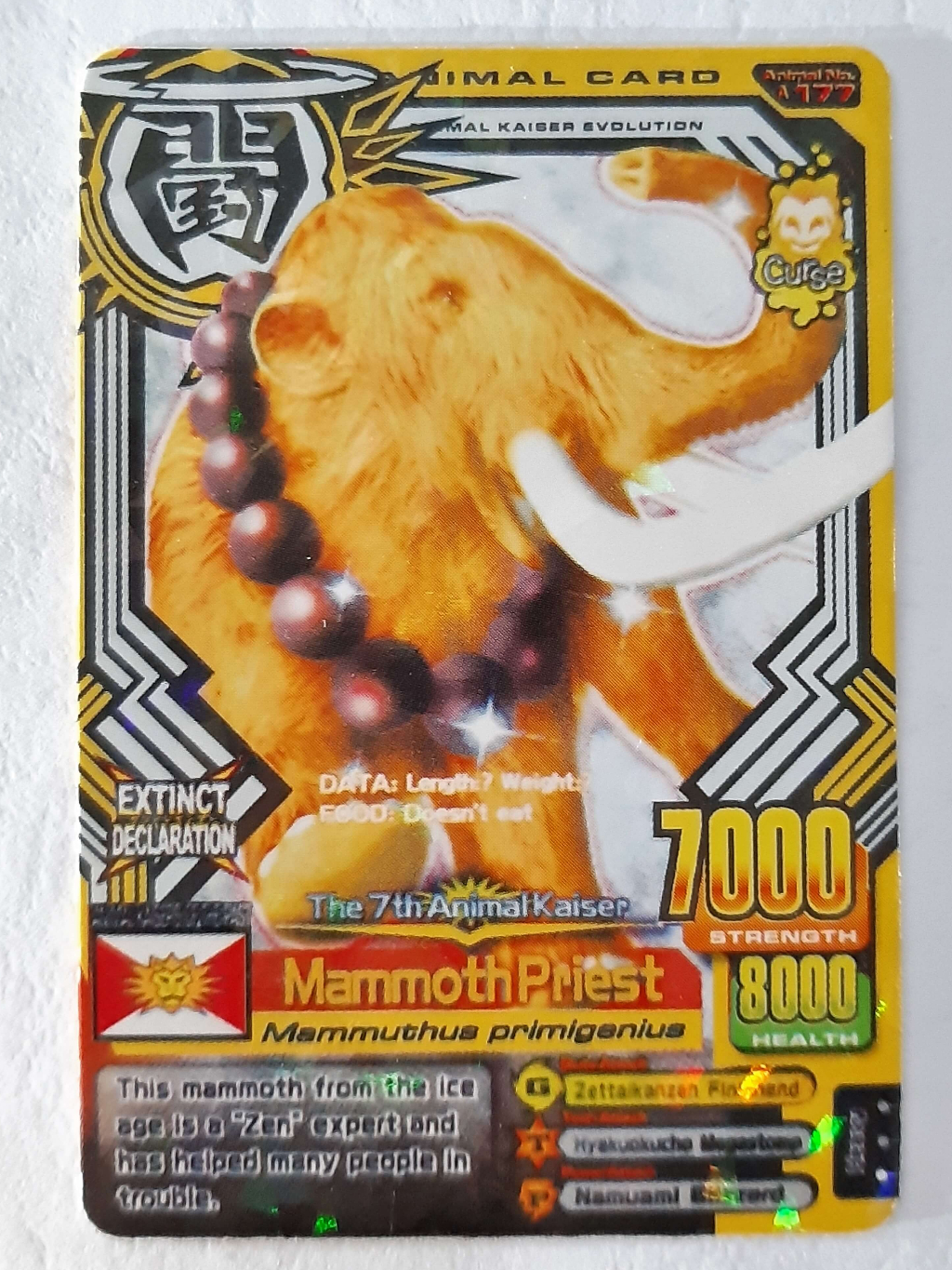 Jual ANIMAL KAISER MAMMOTH PRIEST KARTU LANGKA TERMURAH | Shopee Indonesia