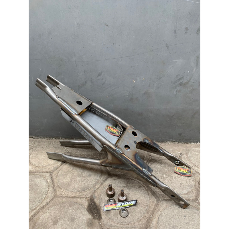 Jual Buntutan cb sambungan rangka cb begel panjang set tempat aki tipis