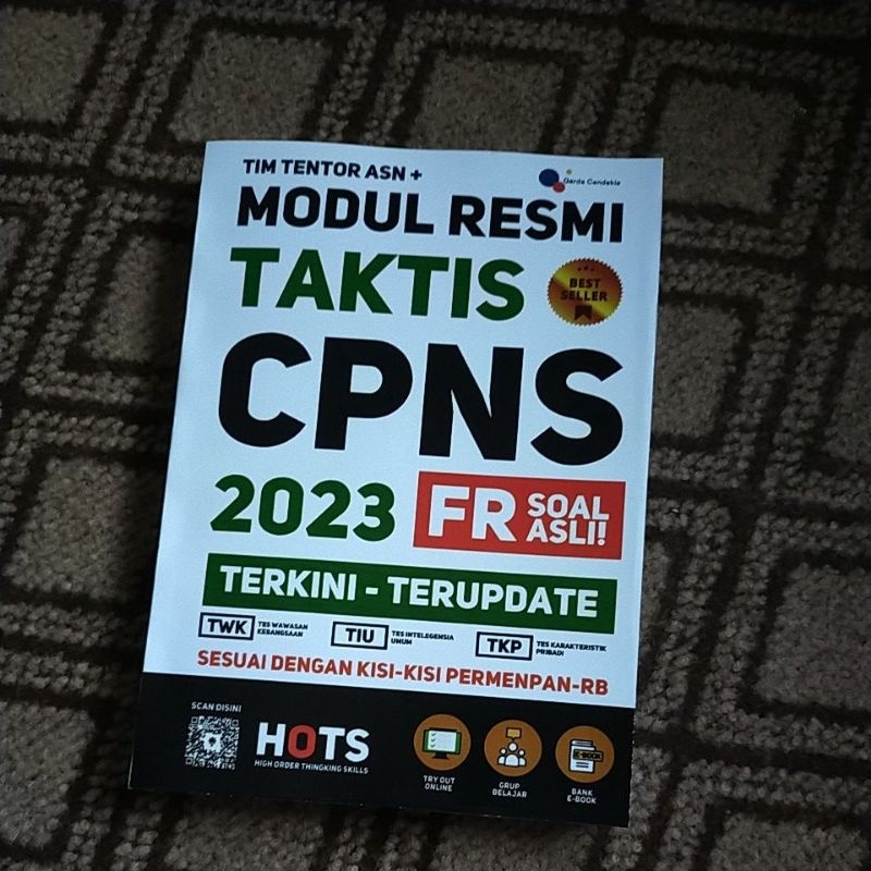 Jual Buku Modul Resmi TakTis CPNS 2023 FR Soal Asli Terkini - Terupdate ...