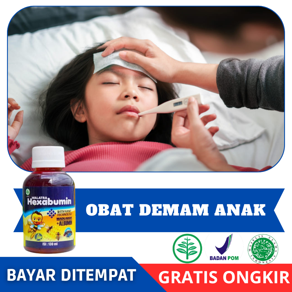 Jual Obat Anak Demam, Vitamin Penurun Panas Untuk Anak, Badan Meriang