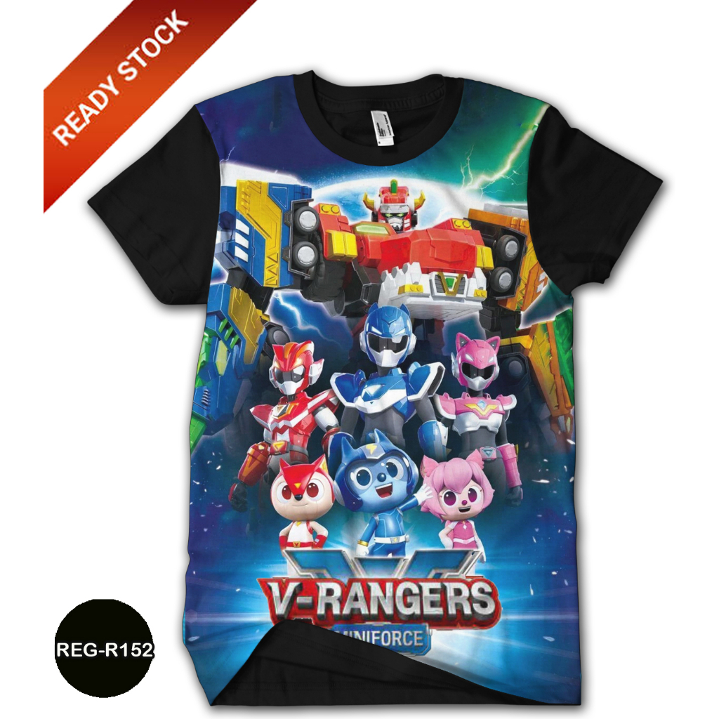 Jual Kaos Mini Force 3D Baju Anak dan Dewasa Miniforce Kartun Serial TV ...