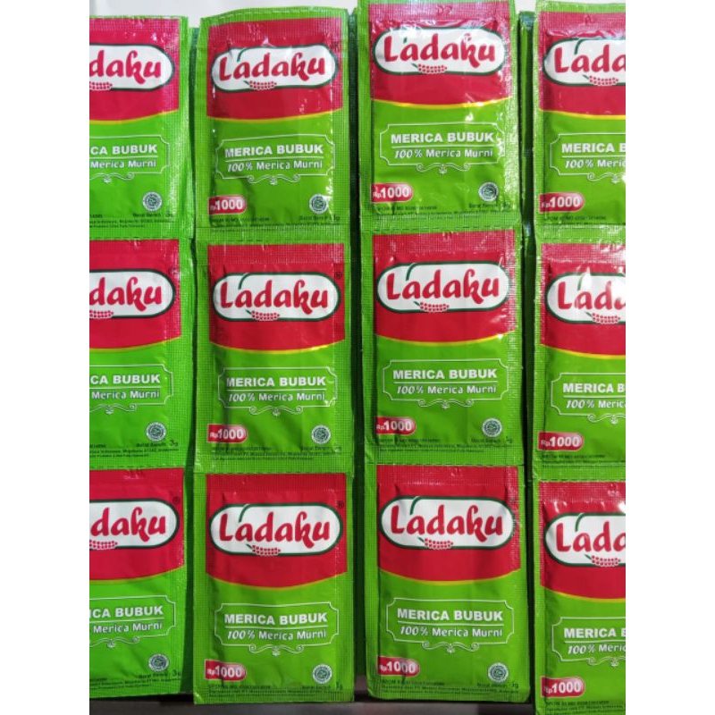 Jual Ladaku Merica bubuk Sachet isi 12 pcs @3g | Shopee Indonesia