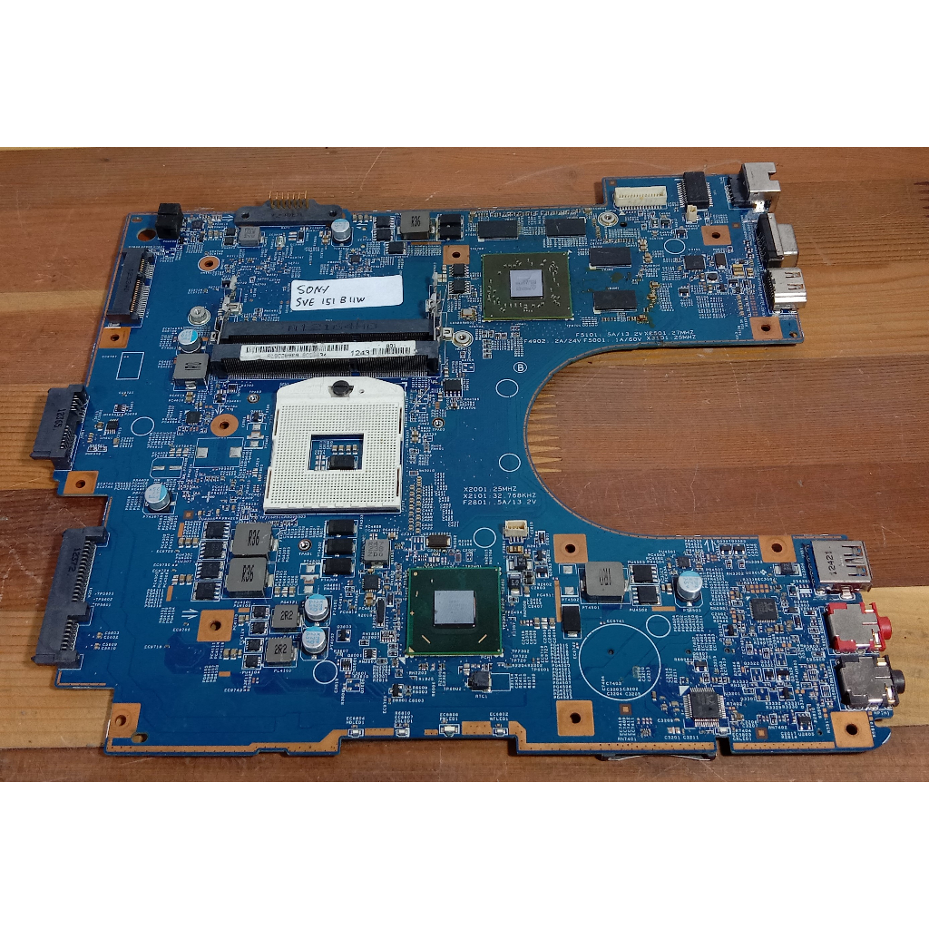MBX-269 For SONY VAIO SVE15 SVE151 HM77 Notebook Mainboard A1892852A DA0HK5MB6F0 SLJ8E Fully Tested Work Well (Color : A