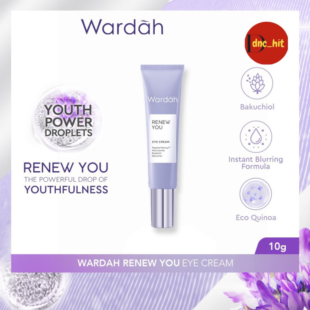 Jual Wardah Renew You Eye Cream 10ml Shopee Indonesia