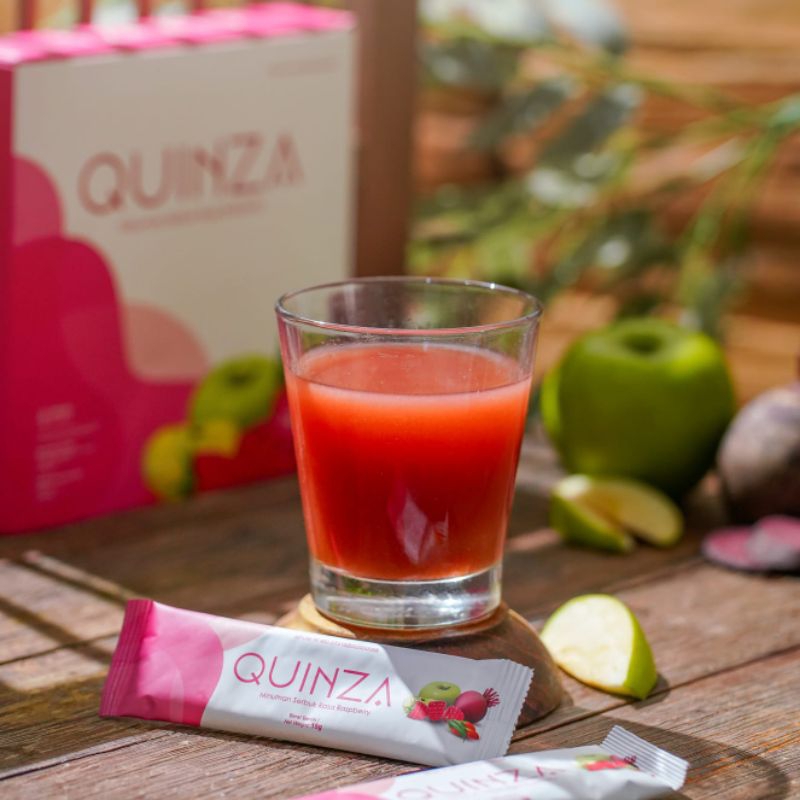 Jual Quinza Fiber Drink/ minuman Fiber/Minuman Diet Pelangsing( 5 ...