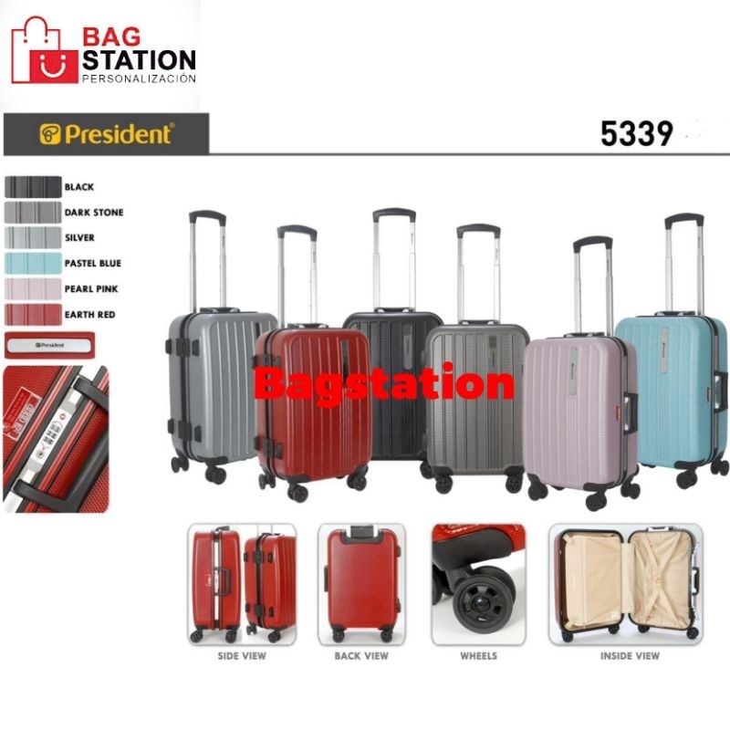Jual TAS KOPER CABIN PRESIDENT 5339 ORIGINAL 20 IN FRAME DOUBLE ...