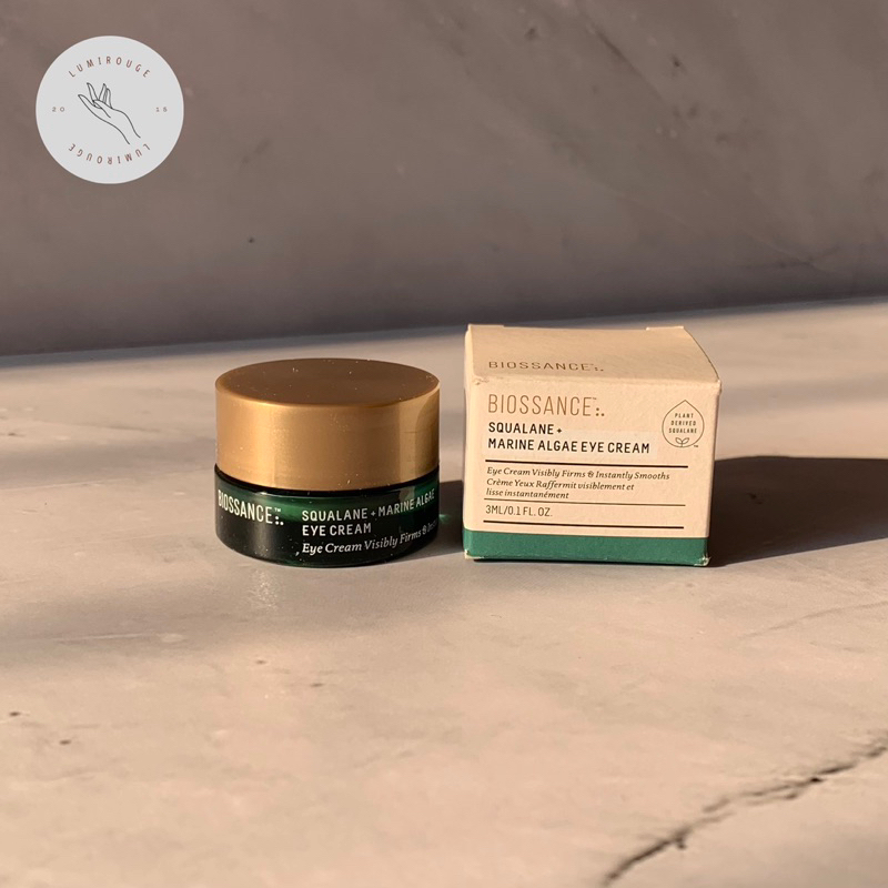 Jual BIOSSANCE Squalane + Marine Algae Eye Cream 3ml (With Box ...