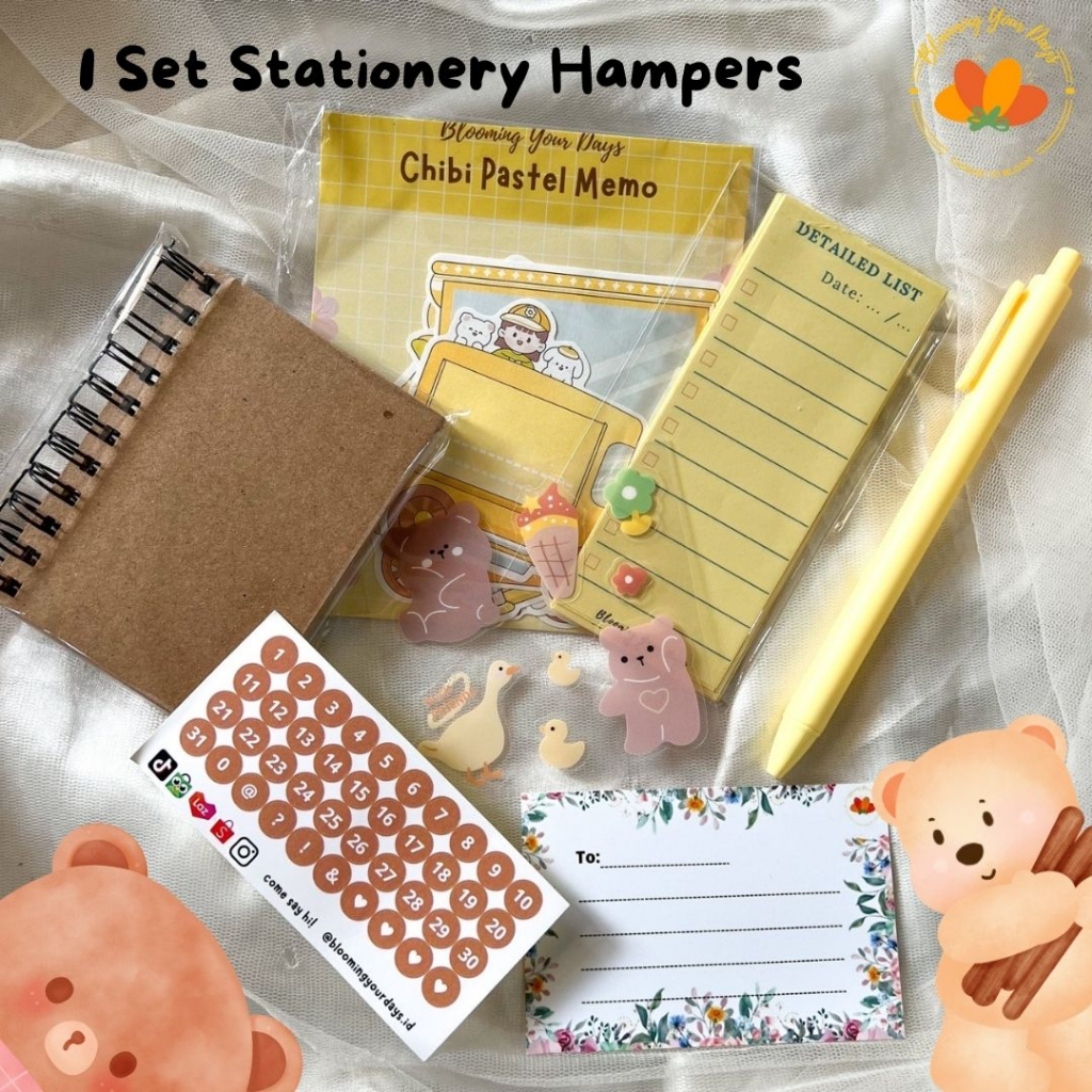 Jual Hampers kado alat tulis scrapbook album stiker kado unik wisuda ...