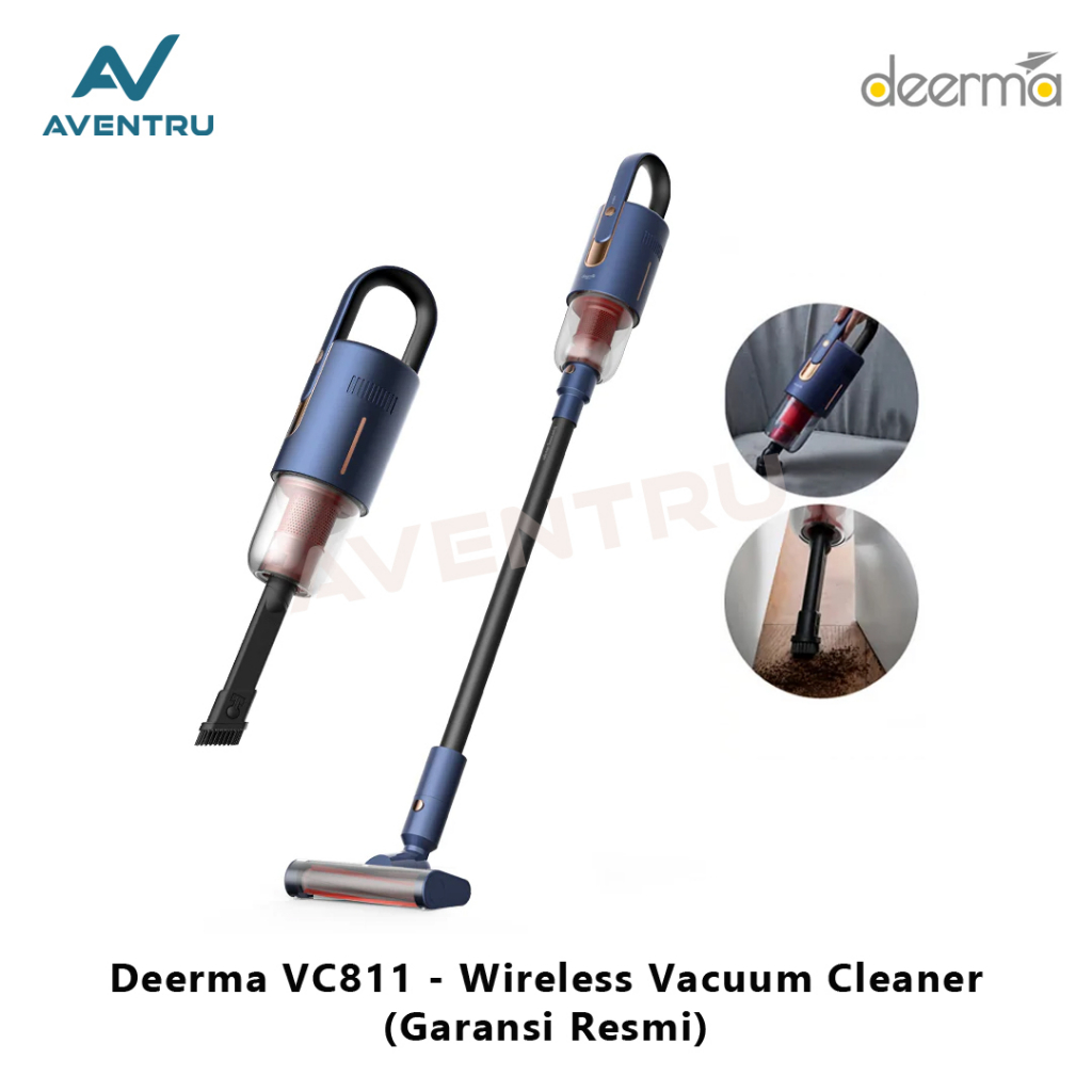 Jual Deerma VC811 Wireless Vacuum Cleaner Portable Penyedot Debu