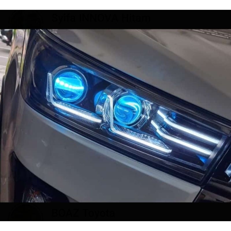 Jual HEADLAMP INNOVA REBORN Dobel Projie Full Slim Frame L (Sepasang