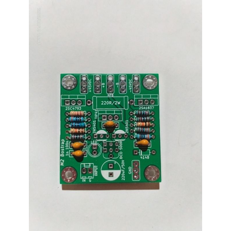 Jual PCB BOSTRAP M2 CABE RAWIT DOBEL LAYER RESISTOR+KAPASITOR | Shopee