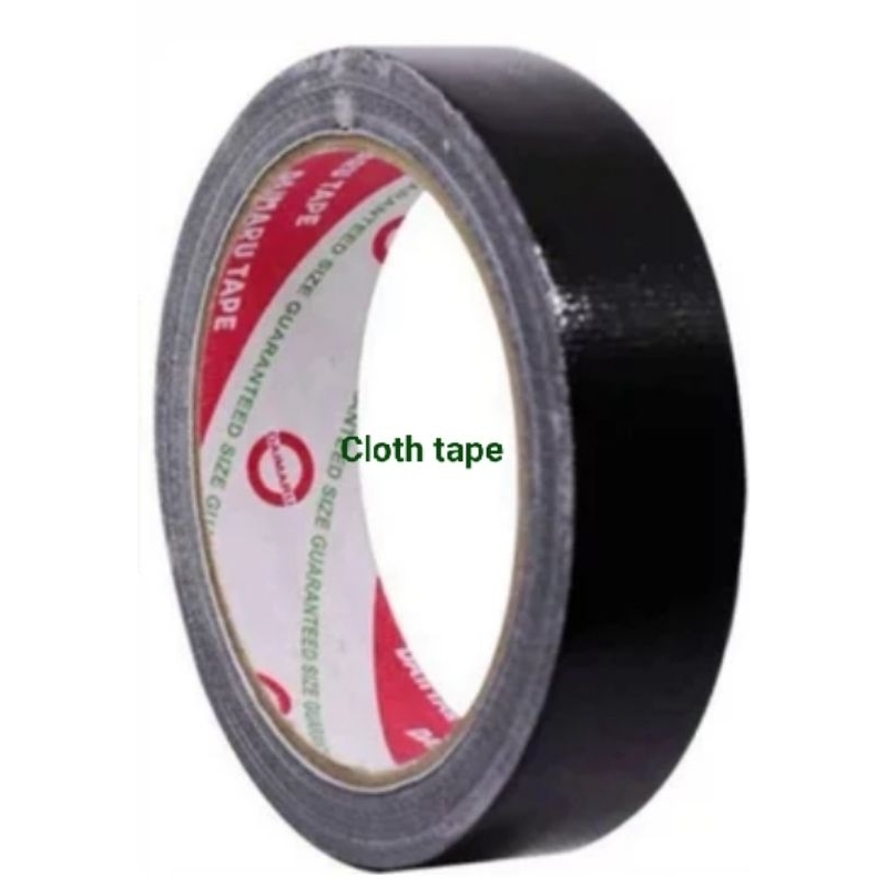 Jual Lakban Kain Hitam Jilid Cloth Tape Daimaru Shopee Indonesia