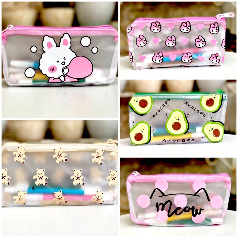 Jual Tempat Pensil Lucu Motif Boneka Kotak Pensil Unik Aneka Motif