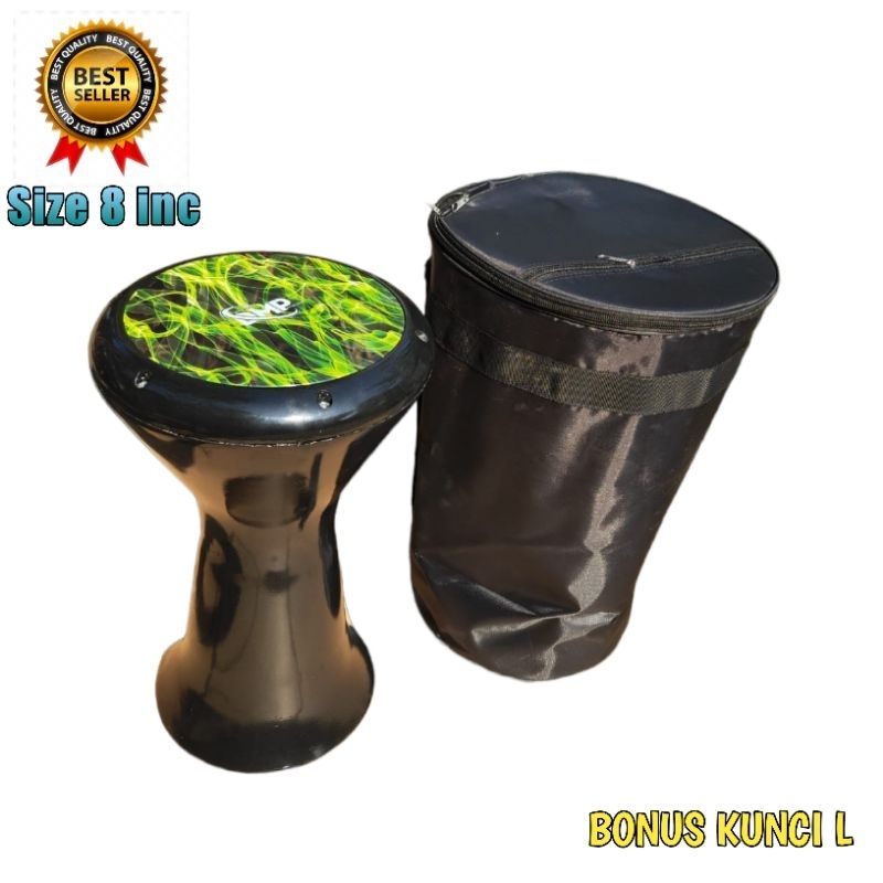 Jual Darbuka 8 inchi hitam mika DMP GMP Duta music percussion Shopee