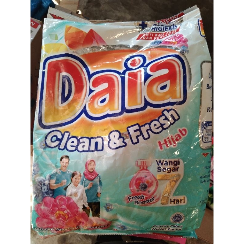 Jual Daia deterjen 1,6 kg | Shopee Indonesia
