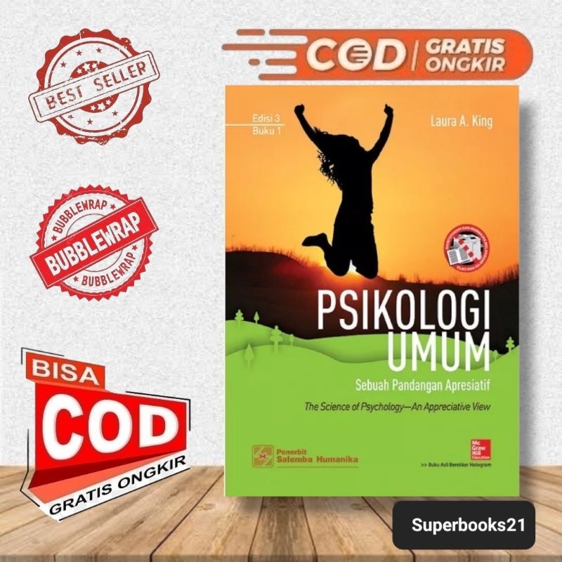 Jual BUKU PSIKOLOGI UMUM Sebuah Pandangan Apresiatif Edisi 3 Buku 1 ...