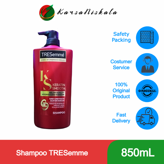 Jual Tresemme Keratin Smooth Shampoo 850 Ml Shopee Indonesia 