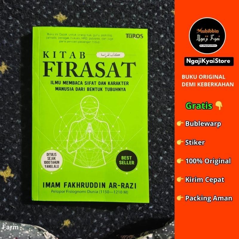 Jual Kitab Firasat : Ilmu Membaca Sifat Dan Karakter Orang Dari Bentuk ...