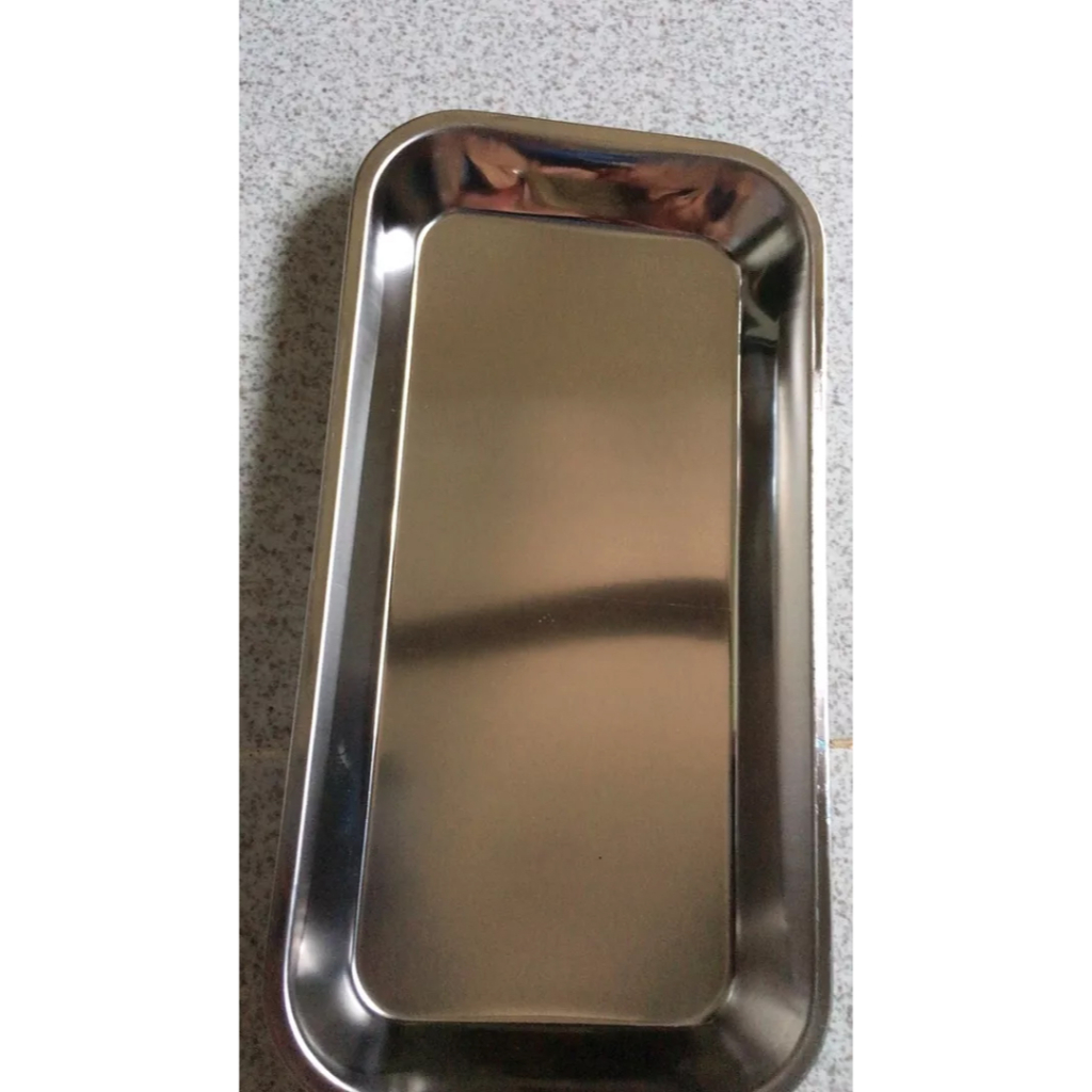 Jual Nampan baki instrument Dentis /Nampan Baki Gigi / Nierbeken tray ...