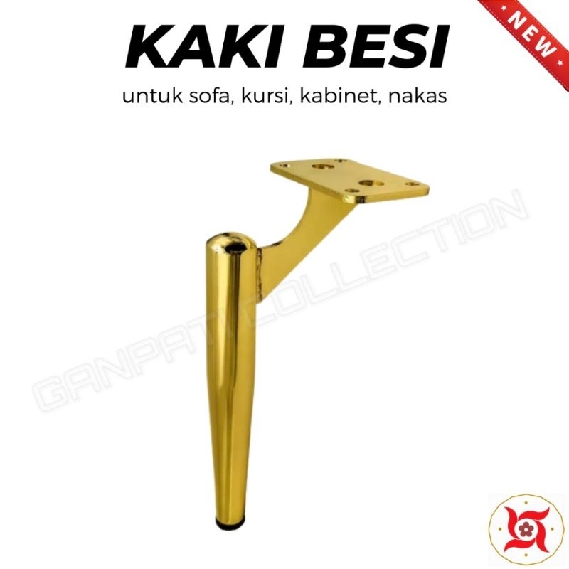 Jual Kaki Sofa Gold / Kaki Sofa Emas / Kaki Kursi 19cm / Sofa Leg Besi ...