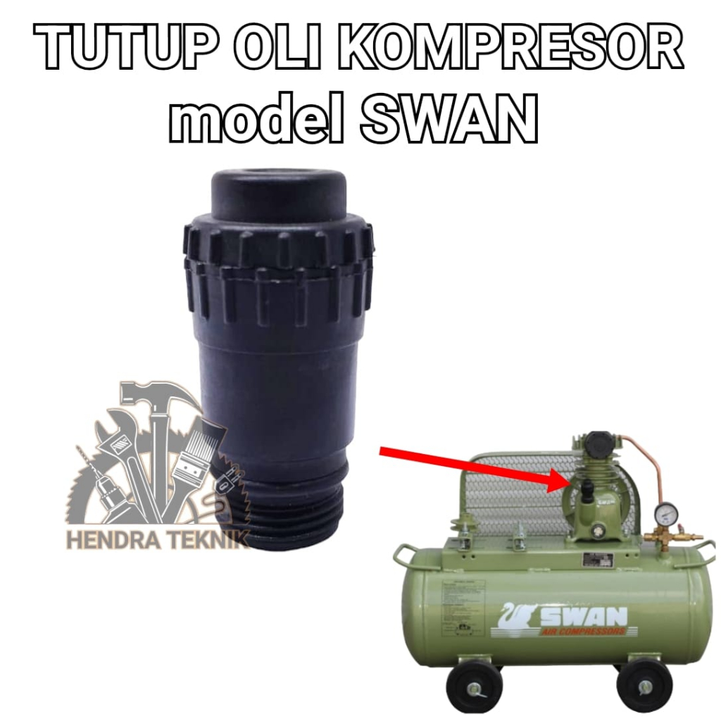 Jual TUTUP OLI BARE KOMPRESOR model SWAN AIR COMPRESSOR OIL BREATHER