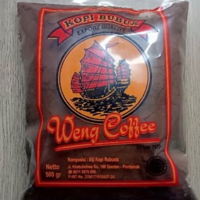 Jual WENG COFFE ORIGINAL/KOPI LEGENDARIS SIANTAN PONTIANAK | Shopee ...