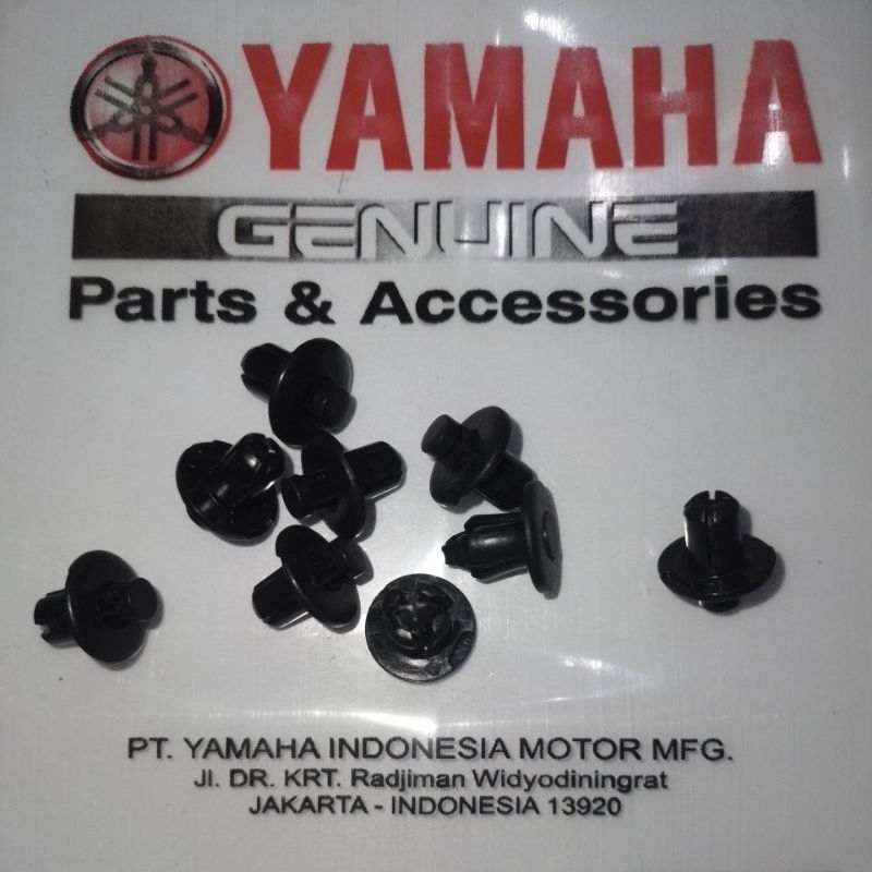 Jual klip cengkeh rivet body yamaha nmax aerox kecil | Shopee Indonesia