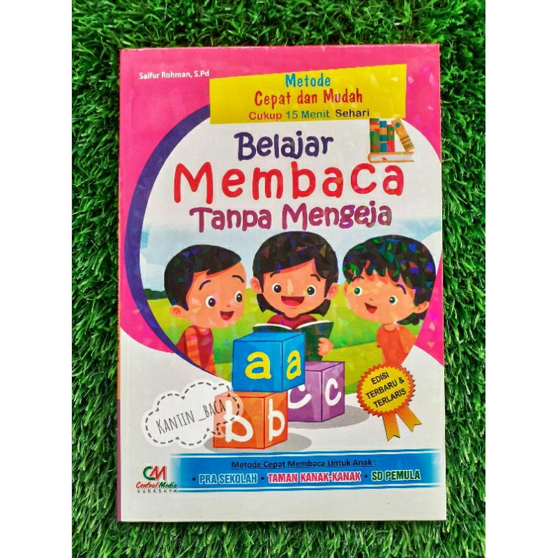 Jual Buku Belajar Membaca Tanpa Mengeja CM Untuk Anak TK SD | Shopee ...