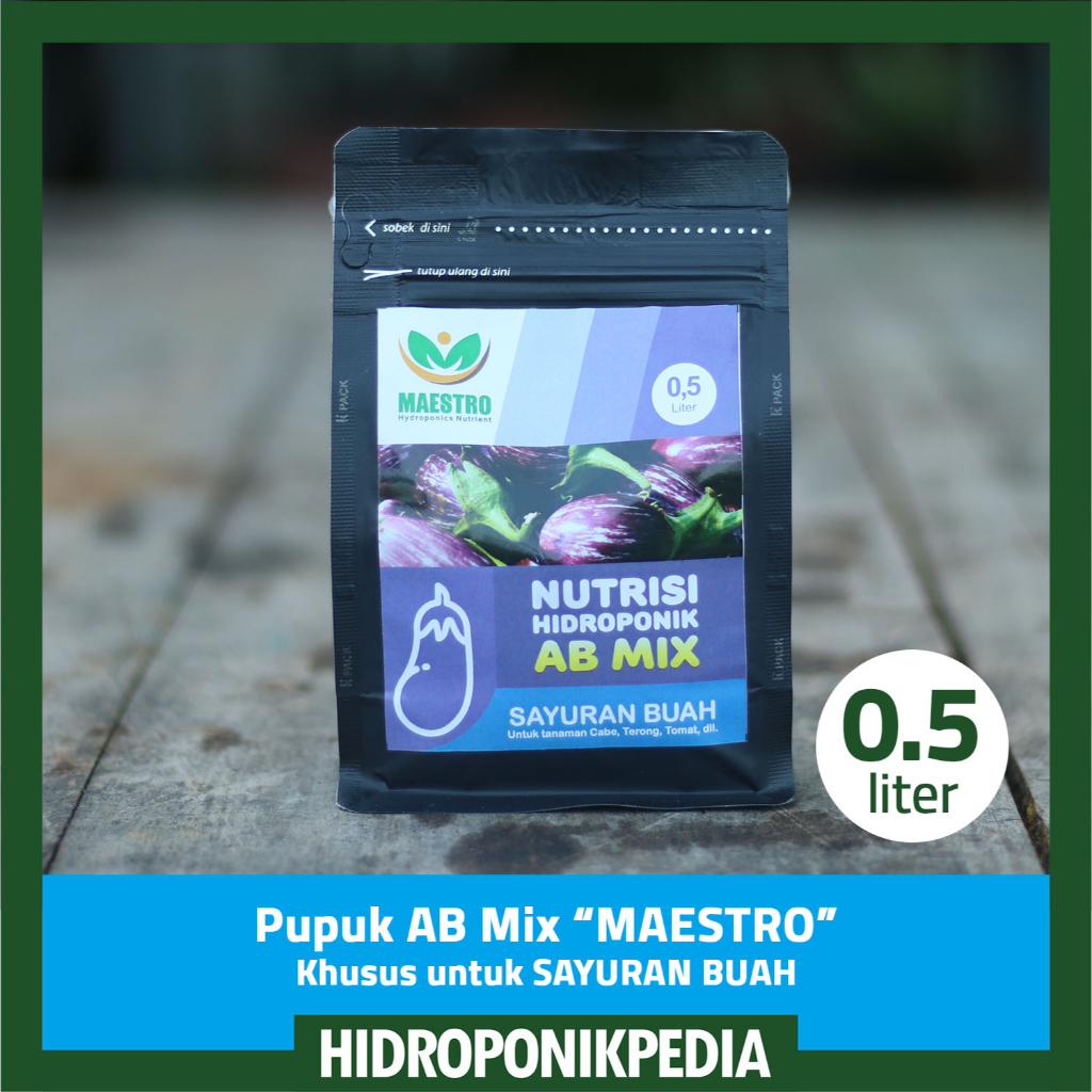 Jual Nutrisi Hidroponik Ab Mix Sayuran Buah L Shopee Indonesia