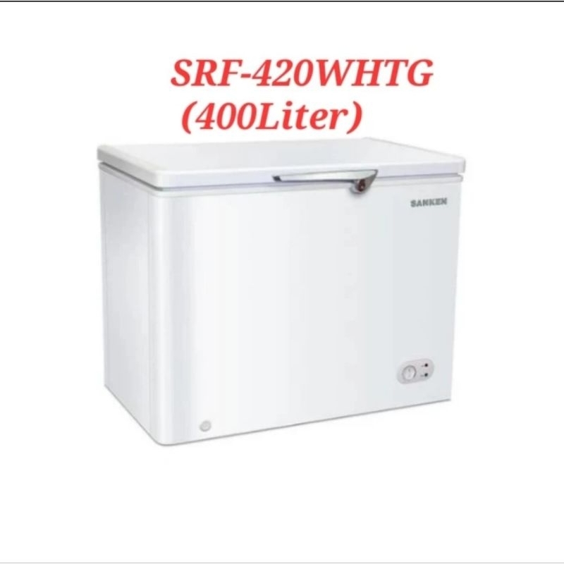 Jual Bmj Sanken Chest Freezer Box Srf Whtg Lemari Pembeku Kapasitas