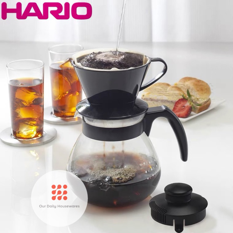 Jual HARIO Coffee Dripper set TECO TCDN100B Shopee Indonesia