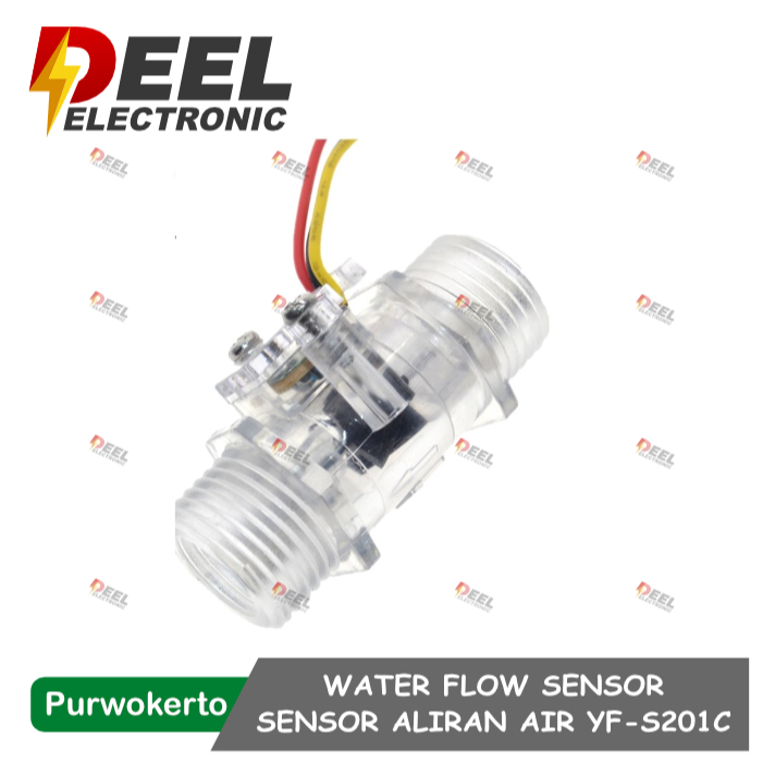 Jual WATER FLOW SENSOR YFS201C 1/2 INCH SENSOR ALIRAN AIR Shopee