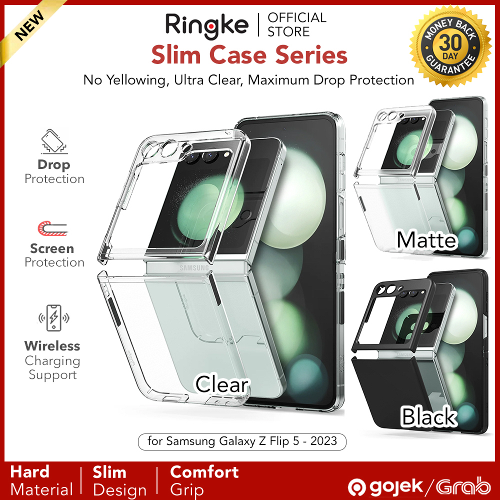 Jual Ringke Case Samsung Galaxy Z Flip 5 5G - Slim Clear Casing ...
