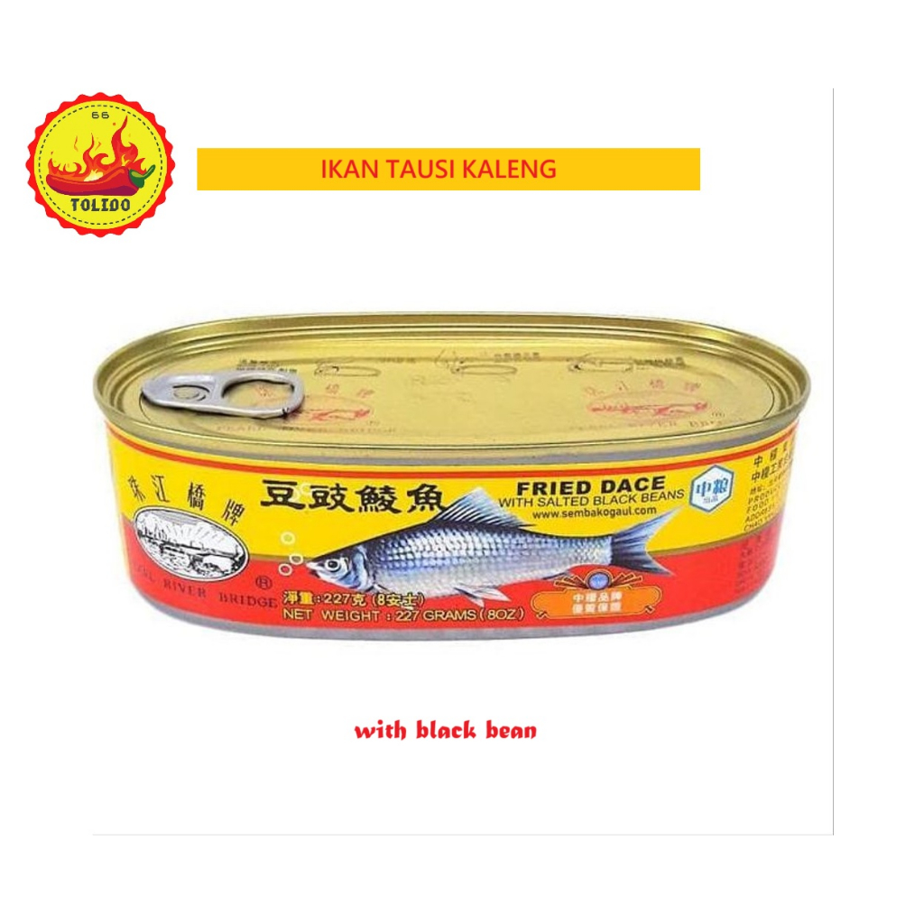 Jual Ikan Tauco Kaleng Ikan Tausi Kaleng Fried Dace With Salted