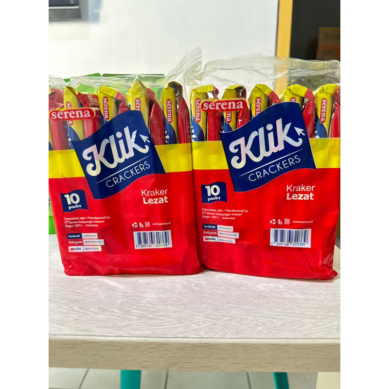 Jual KLIK CRACKERS renteng | Shopee Indonesia